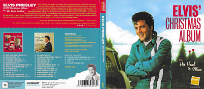 Elvis' Christmas Album plus His Hand In Mine - Midnight Records - Elvis Presley CD
