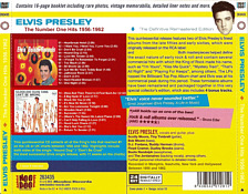 The Number One Hits 1956-1962 - The Definitive Remastered Edition - Hoodoo Records - Elvis Presley CD