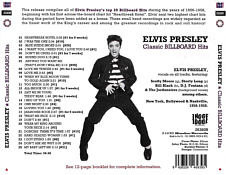 Classic Billboard Hits - Top 20 Hits 1956 - 1958 - Hoodoo Records - Elvis Presley CD