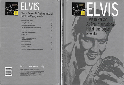 Elvis In Person At The International Hotel, Las Vegas, Nevada - Chile 2011 Sony Music / Luppa - Elvis Presley CD