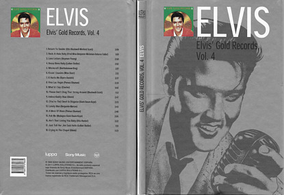 Elvis' Golden Records Vol. 4 - Chile 2011 Sony Music / Luppa - Elvis Presley CD