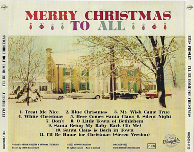 I'll Be Home For Christmas - Memphis Mansion - Elvis Presley CD
