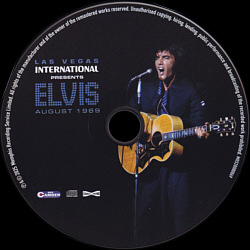 Las Vegas International Presents Elvis August 1969 - Memphis Recording Service (MRS Camden) - Elvis Presley CD