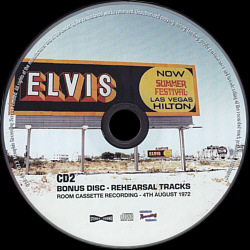 Closing Night 1972- Memphis Recording Service (MRS) - Elvis Presley CD