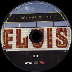 Elvis At 3:AM Sahara Tahoe, Lake Tahoe, 1973 - Memphis Recording Service (MRS) - Elvis Presley CD