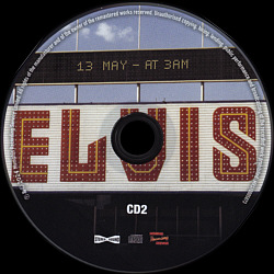Elvis At 3:AM Sahara Tahoe, Lake Tahoe, 1973 - Memphis Recording Service (MRS) - Elvis Presley CD
