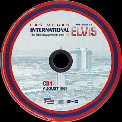 Las Vegas International - The First Engagements 1969-70 - Memphis Recording Service (MRS) - Elvis Presley CD