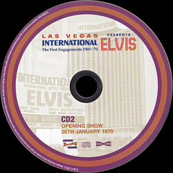 Las Vegas International - The First Engagements 1969-70 - Memphis Recording Service (MRS) - Elvis Presley CD