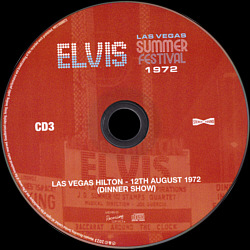 Las Vegas Summer Festival 1972 - Memphis Recording Service (MRS) - Elvis Presley CD