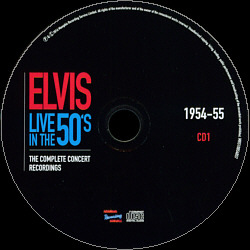 Live At the 50's - The Complete Concert Recordings - Memphis Recording Service (MRS) - Elvis Presley CD