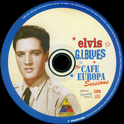 G.I. Blues - The Cafe Europe Sessions - Memphis Recording Service (MRS) - Elvis Presley CD