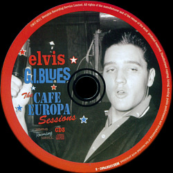 G.I. Blues - The Cafe Europe Sessions - Memphis Recording Service (MRS) - Elvis Presley CD