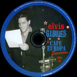 G.I. Blues - The Cafe Europe Sessions - Memphis Recording Service (MRS) - Elvis Presley CD