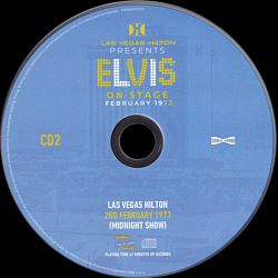 Elvis On Stage February 1973 - Memphis Recording Service (MRS) - Elvis Presley CD