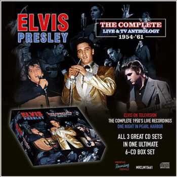 The Complete Live and TV Anthology 1956 - 1961 - Memphis Recording Service (MRS) - Elvis Presley CD