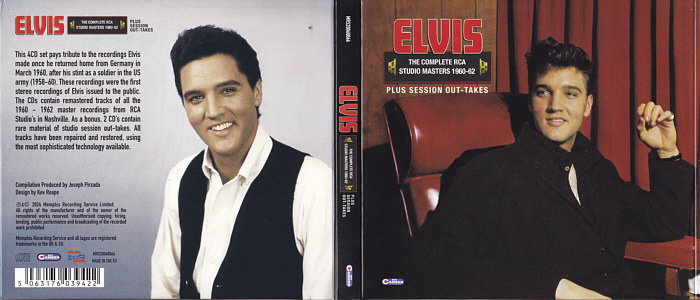 The Complete RCA Studio Masters 1960-62 Plus Session Outtakes - Memphis Recording Service (MRS) - Elvis Presley CD