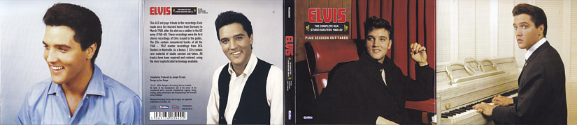 The Complete RCA Studio Masters 1960-62 Plus Session Outtakes - Memphis Recording Service (MRS) - Elvis Presley CD