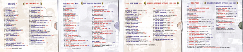 The Complete RCA Studio Masters 1960-62 Plus Session Outtakes - Memphis Recording Service (MRS) - Elvis Presley CD