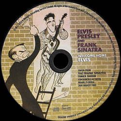 Elvis Presley & Frank Sinatra – Welcome Home Elvis (CD) - Memphis Recording Service (MRS) - Elvis Presley CD