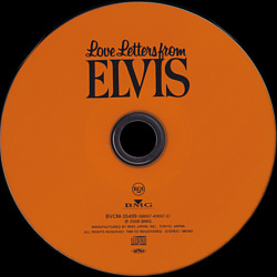 Love Letters from Elvis - Paper Sleeve Collection 2008 - BMG Japan 2008 - BVCM-35499 (88697-43007-2) - Elvis Presley CD