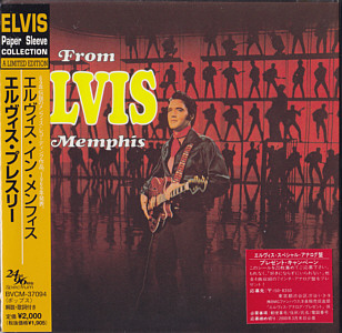 From Elvis In Memphis - Papersleeve Collection - BMG Japan BMG BVCM-37094 (74321 73000 2)- Elvis Presley CD