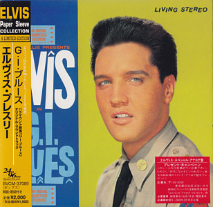 G.I.Blues - Papersleeve Collection - BMG Japan BVCM-37089  (74321 73004 2) - Elvis Presley CD