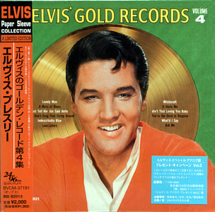 Elvis' Golden Records Volume 4 - Papersleeve Collection - BMG Japan 	BVCM-37191  (74321 82305 2) - Elvis Presley CD