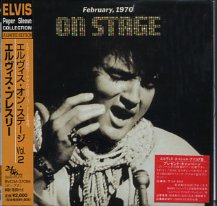On Stage - February, 1970 - Papersleeve Collection - BMG Japan - BVCM-37096  (74321 72998 2) - Elvis Presley CD