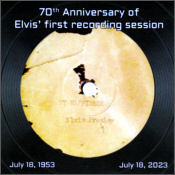 70th Anniversary Of Elvis' First Recording Sessions - RDM Edition 2023 France CD1406 - Elvis Presley CD