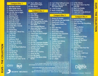 The Collection - Reader's Digest - USA 2012 - Sony Music EP5 072609 88725439382
