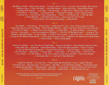 The Collection (ELVIS - 100 De Hituri De Colectie) - Reader's Digest - Romania 2012 - 22208081 - Elvis Presley Reader's Digest CD