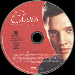 Elvis The Definitive Collection (5 CD) - Reader's Digest - Poland 2005 - Sony-BMG 20203291 CD INC: K04007KK - Elvis Presley CD