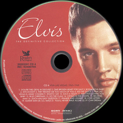 Elvis The Definitive Collection (5 CD) - Reader's Digest - Poland 2005 - Sony-BMG 20203291 CD INC: K04007KK - Elvis Presley CD