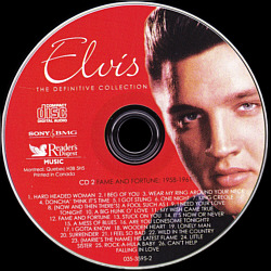 The Definitive Collection (4CD) - Reader's Digest / Sony-BMG 035-3595- Canada 2008 - Elvis Presley CD
