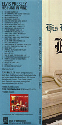 His Hand In Mine (State Of Art Records) - Elvis Presley CD