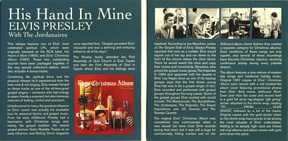 His Hand In Mine (State Of Art Records) - Elvis Presley CD