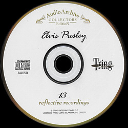 13 Reflective Recordings (Tring AA050 Taiwan Import) - Elvis Presley Various CDs
