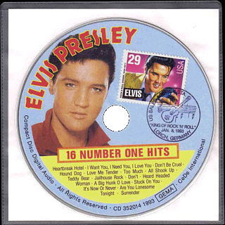 16 Number One Hits - Elvis Presley Various CDs