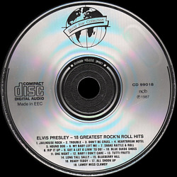 Elvis Presley Various CDs 18 Greatest Rock 'n Roll Hits (WorldStarCollection CD 99018) - Elvis Presley Various CDs