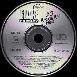 20 Rock & Roll Hits - Elvis Presley Various CDs
