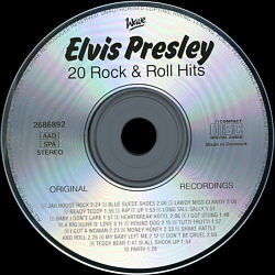 20 Rock & Roll Hits - Elvis Presley Various CDs