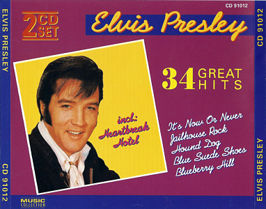 34 Great Hits - Elvis Presley Various CDs