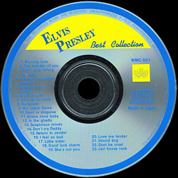 Best Collection Elvis Presley (Worlds Music Company WMC-001 - Elvis Presley Various CDs