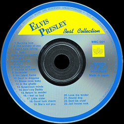Elvis Presley Various CDs Best Collection Elvis Presley (Worlds Music Company WMC-001 - Elvis Presley Various CDs