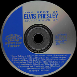 Elvis Presley Various CDs Best Hits 20 - Lily GL-303 - Elvis Presley Various CDs