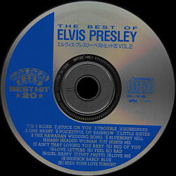 Elvis Presley Various CDs Best Hits 20 - The Best Of Elvis Presley Volume 2 - Lily GL-318 - Elvis Presley Various CDs