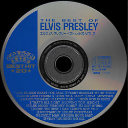 Elvis Presley Various CDs Best Hits 20 - The Best Of Elvis Presley Volume 3 - Lily GL-319 - Elvis Presley Various CDs
