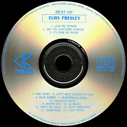 Elvis Presley Various CDs Best Of Elvis Presley (Japan 1991) - Elvis Presley Various CDs