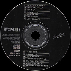Elvis Presley Various CDs Elvis Presley Blue Suede Shoes - Big Artist Album - FIC Excellent EX-3032 - Japan 1991 - Elvis Presley Various CDs