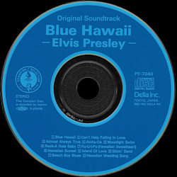 Blue Hawaii (Della Inc. PF-7040) - Elvis Presley Various CDs